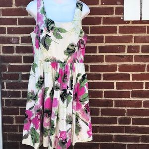 Elle pleated party dress Sz 12.